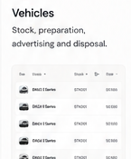 DealerStack Vehicles
